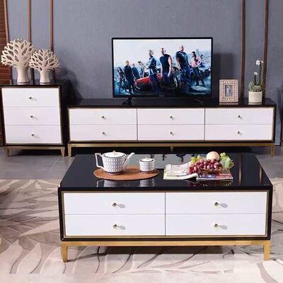 Factory Sale Living Room Furniture Sets Metal Center Coffee Tables