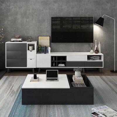 Luxury Small Wooden Center Tables Anti Scratch Office / Living Room Furniture