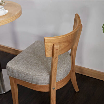 29.5" Solid Wood Dining Table And 6 Chairs Sofa Coffee Shop