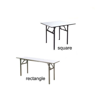 30 X 72 36 X 96 Folding Banquet Table 8 Ft 6ft Rectangle White Pvc Catering