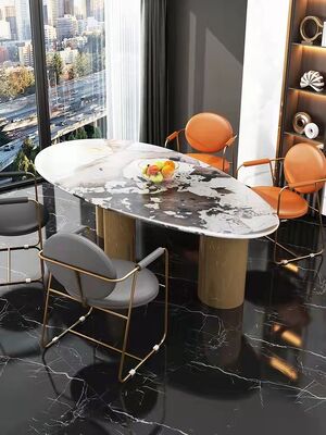 Stainless Steel Metal Frame Dining Chairs With Arms Minimalist 66x57x83cm