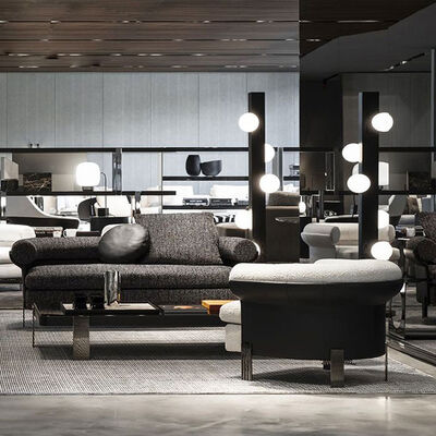 Office One Single Seater Armchair Couch Modern Fabric Lounge Leisure 20KG