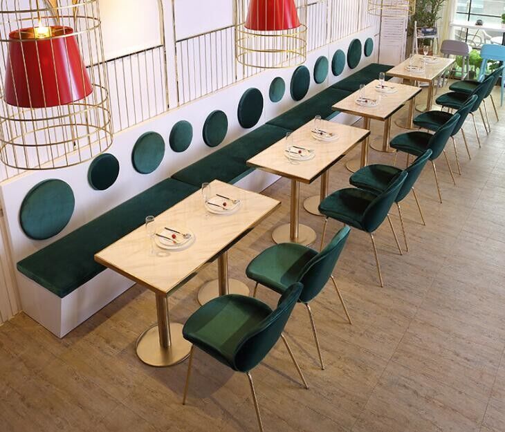 Bespoke Banquette Seating Commercial Booth Seating Dining Room Dubai 120x55x105cm