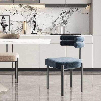 ราคาดี Italian Simple Half Arc Armchair Home Leisure Negotiation Dining Chair ออนไลน์