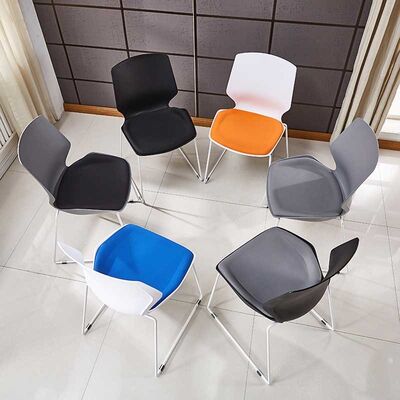 ราคาดี Outdoor Chairs Pp Back Metal Frame Stackable Leisure Dining Chair ออนไลน์
