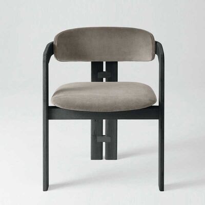 ราคาดี Black Solid Wood Frame Simple Design Nordic Light Luxury Dining Chairs ออนไลน์