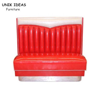 ราคาดี American 1950s Retro Style Cafe Sofa Set Restaurant Dining Booth Anti Aging ออนไลน์