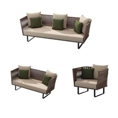 ราคาดี 1.5mm Modern Lounge Sectional Outdoor Sofa Adjustable Waterproof Garden Furniture Set ออนไลน์