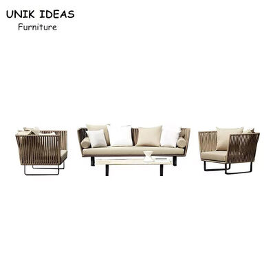 ราคาดี Italian Style Outdoor Garden Furiture Weather Resistant Rattan Lounge Set ออนไลน์