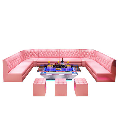 ราคาดี U Shape โรงแรมส่วนล็อบบี้ โซฟา ห้องนั่งเล่น โซฟา คลับ โซฟา ออนไลน์