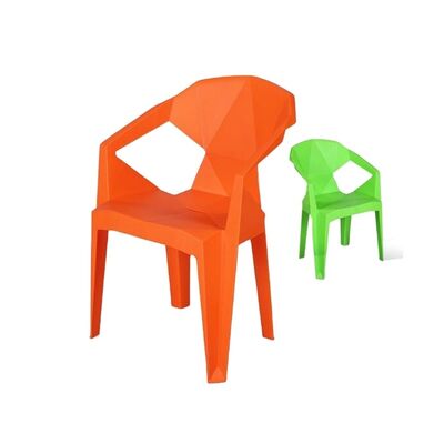 ราคาดี Outdoor Stackable Polypropylene Plastic Chair  for Patio Garden ออนไลน์