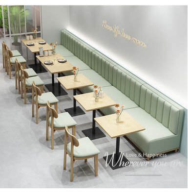 ราคาดี Modern Restaurant Furniture Stylish Western Restaurant Sofa and Chair ออนไลน์