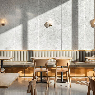 ราคาดี New Arrival Commercial Restaurant Sofa Fabric Leather Wooden Booth for Coffee Shop ออนไลน์