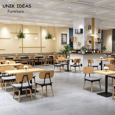 ราคาดี Commercial Restaurant Furniture Cheap Price Restaurant Furniture Dining Tables and Chairs Set ออนไลน์