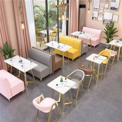 ราคาดี Metal Restaurant Dining Table And Chairs For 4 Indoor Events Furniture 51x42x78cm ออนไลน์