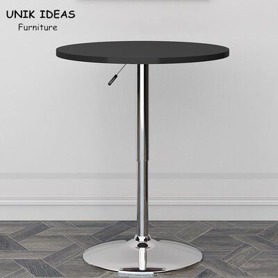 ราคาดี 80 X 80 60 X 60 Adjustable Height Bistro Table Bar Pub MDF Round Swivel High ออนไลน์