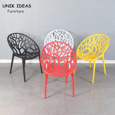 ราคาดี PP Plastic Stackable Dining Room Chairs Modern Leisure Garden 45x48x80cm ออนไลน์