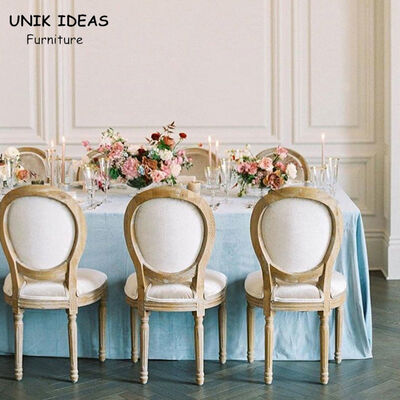 ราคาดี Louis Banquet Dining Chair 100cm Wedding XVI Round Back Estates Garden ออนไลน์