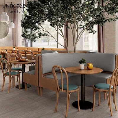 ราคาดี 150 Cm 120 Cm Booth Seating Restaurant Dining Table And Chairs X4 X6 Vintage ออนไลน์