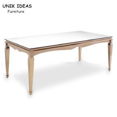 ราคาดี 10 Foot Stainless Steel Banquet Table 2x6 2x4 Hotel Event Golden ออนไลน์