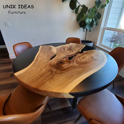 ราคาดี Epoxy Resin Dining Table And Chairs Oak Oval Luxury Dining Room Tables And Chairs Walnut Slab ออนไลน์