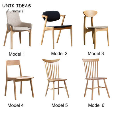 ราคาดี White Black Grey Scandinavian Dining Chairs Wood Oak Windsor Restaurant ออนไลน์