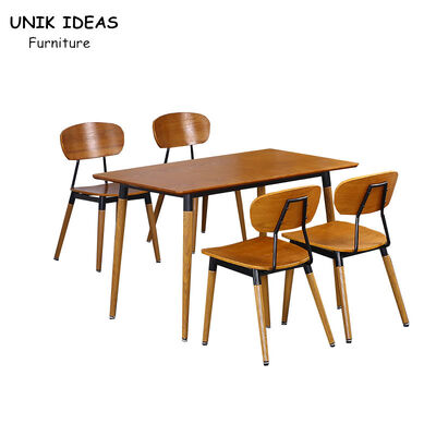 ราคาดี 79cm Bent Plywood Dining Chair Retro Coffee Shop Fast Food Restaurant ออนไลน์