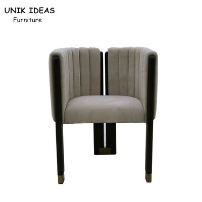 ราคาดี Nordic Single Seat Sofa Chair Black  Leather Velvet Three Legs UK-AC026 ออนไลน์